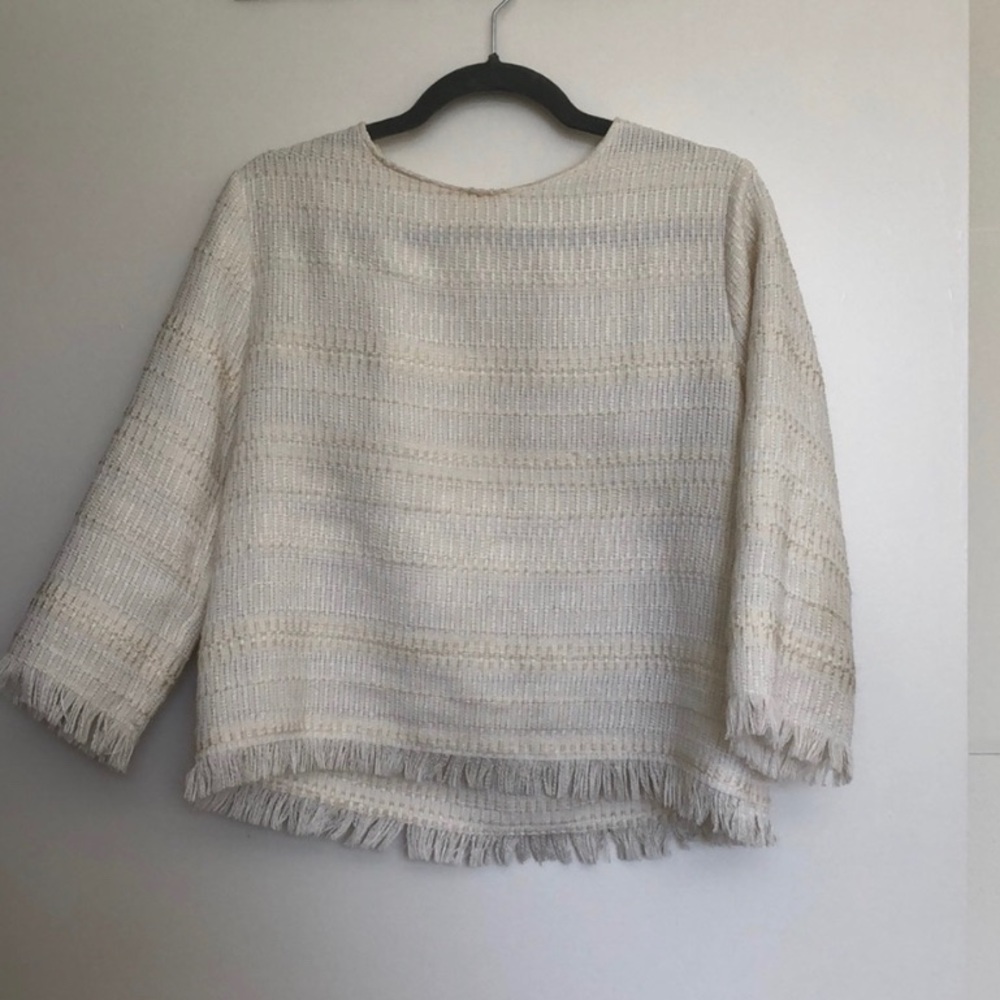 Zara white top - Picture 2 of 4